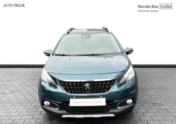 Peugeot 2008 cena 55900 przebieg: 104000, rok produkcji 2018 z Borne Sulinowo małe 137